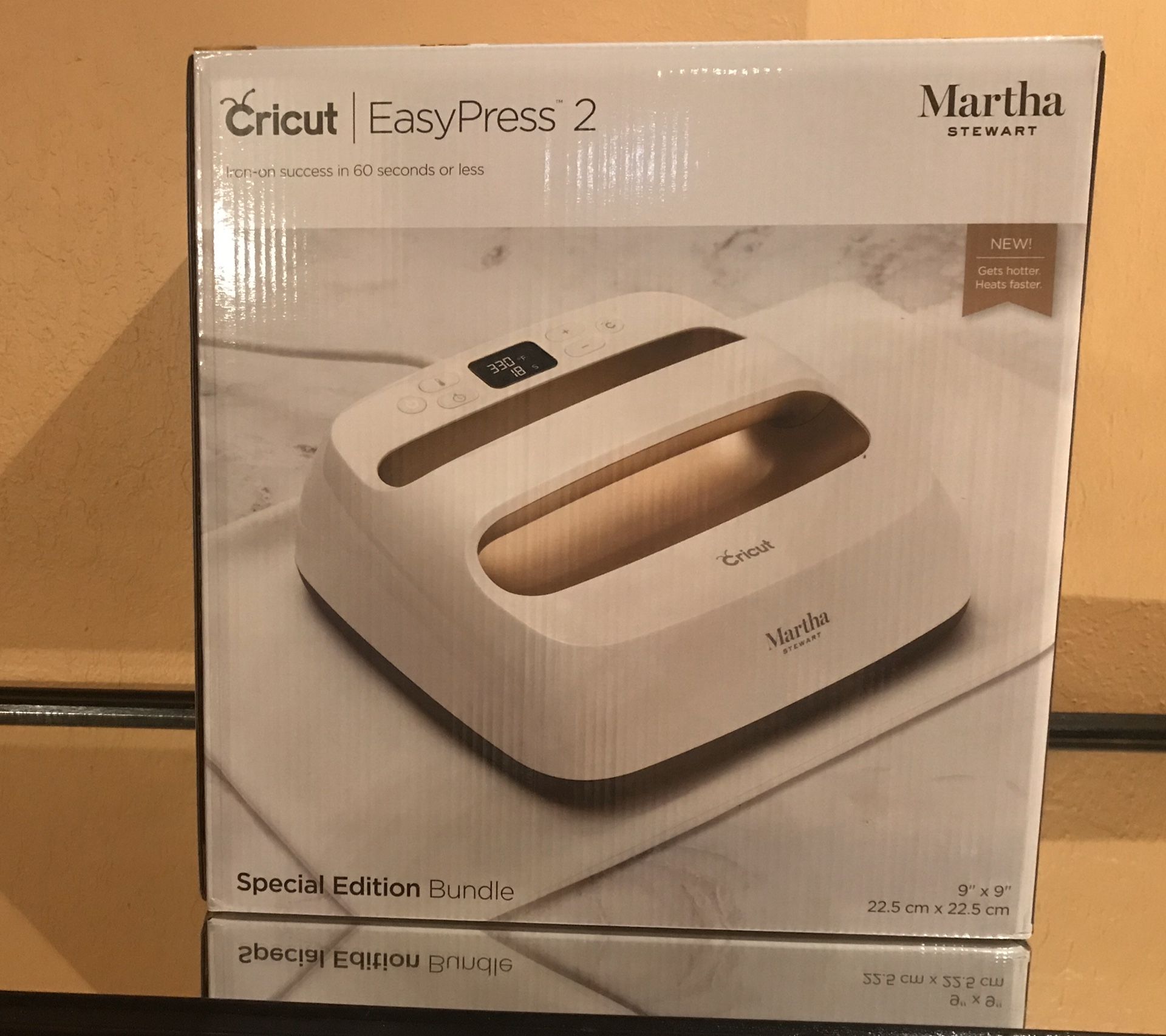 New Easy Press 2 Cricut Gold Martha Stewart Special Edition