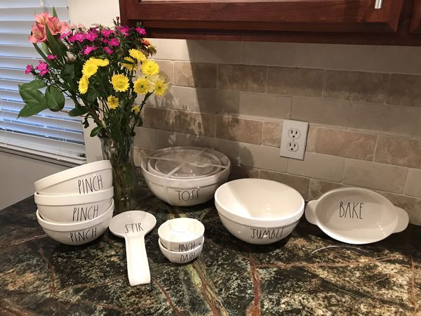 Rae Dunn Mixing Bowls And Kitchen Essentials 11 Pieces For In Rae Dunn Mixing Bowls And Kitchen Essentials 11 Pieces