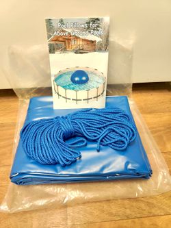 7 FT Pool Pillows for Above Ground Pools, Winter Pool Cover Pillow
Heavy-duty, cold-resistant 0.5mm