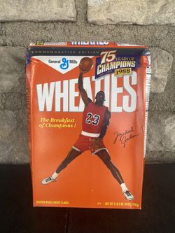 Michael Jordan 1999 Wheaties —$12