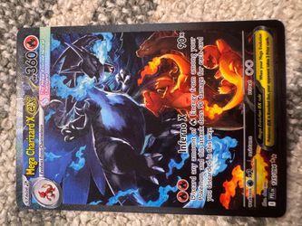 Mega charzard card