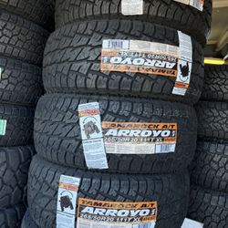 ‼️🚨vendo Set De Llantas 265 50 20 Arroyo Tires Allterain