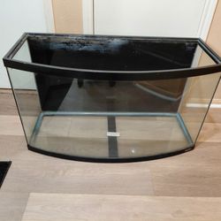 Bowed aquarium