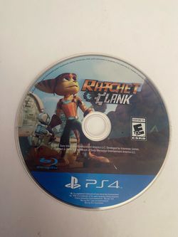 Ratchet & Clank PS4 Game Disc