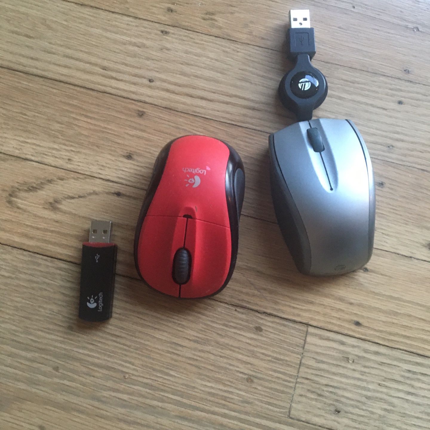 Free Logitech Optical And Targus Wired Mice