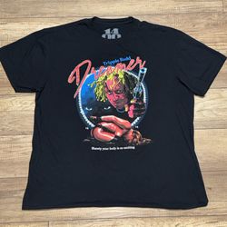 Trippie Redd Dreamer Tour Merch Rap Hip Hop 1400 Graphic T Shirt Mens 2XL