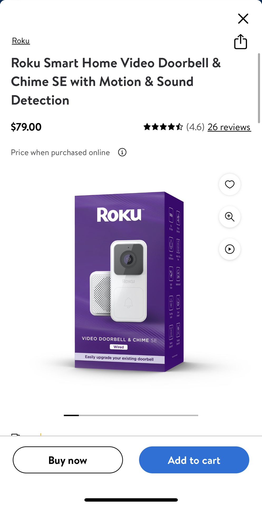 Roku Front Door Camera