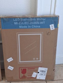 LED bathroom mirror