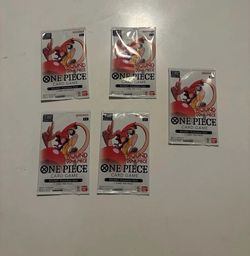 One Piece Round1 Promotion Pack English Sealed Lot of 5 IN HAND Rare Promo