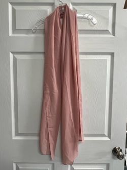 Women’s Blush Pink Chiffon Scarf - NWOT
