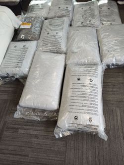 All of the Gray Seat Cushions in Original Packaging – Lot