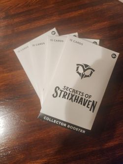 Mtg Secrets of Strixhaven Collector Booster