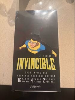 Invincible holo hobby box 65 or best offer