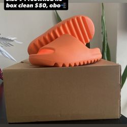 Yeezy Slide Enflame Orange ( Size 9 ) DMV 📍