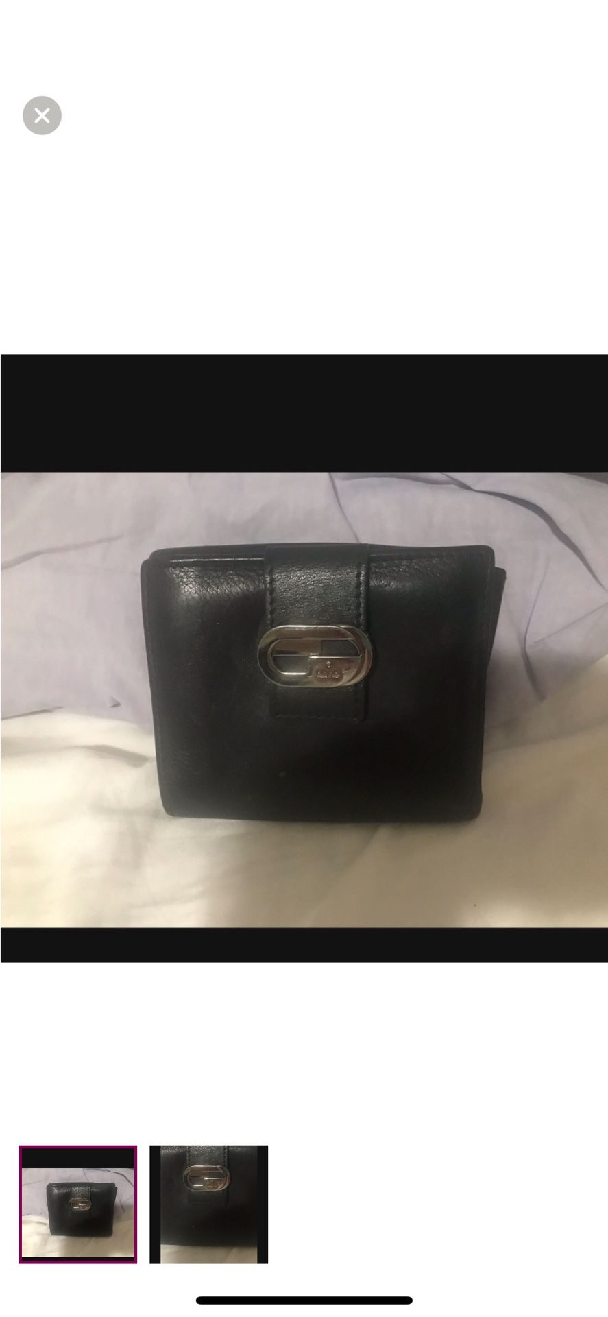 Gucci Wallet Leather Black