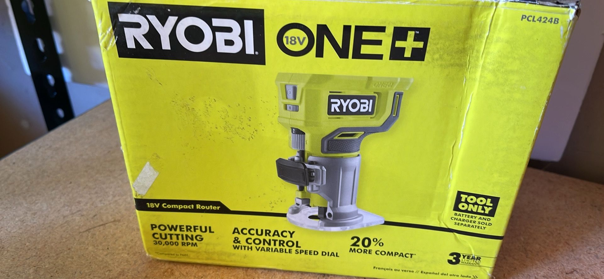 Ryobi 18 V Compact Router