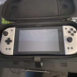Switch 1 With Mobapad Controllers And Carrying Case