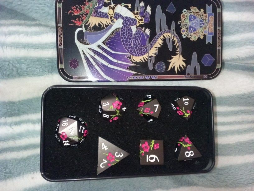 D&D 7 Piece Dice Set