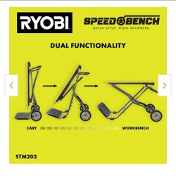 Ryobi speed bench dolly