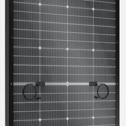 BougeRV N-Type 24V 200 Watt Bifacial 16BB Solar Panel