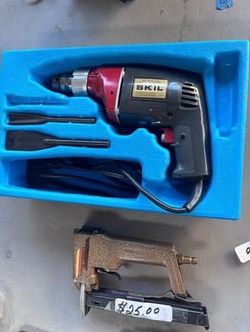 vintage Skil Model 929 XTRA-Tool corded hammer drill