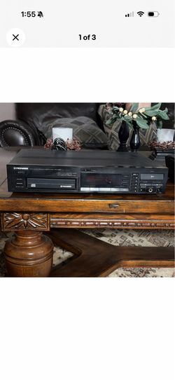 Pioneer PD-M50 Multi-Play CD Player Black Compact Disc Player Plays CDs