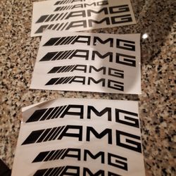 Wheel Lip Decals MERCEDES 