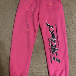 Sp5der sweatpants
