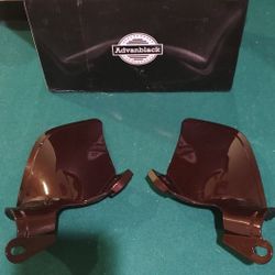Harley M8 Engine Heat Deflectors.