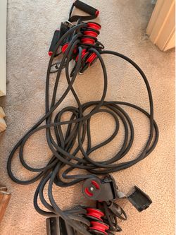 Back of door, exercise equipment