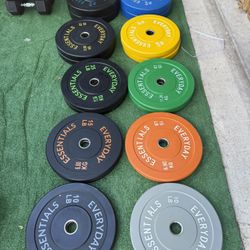 Bumper Plate Weight Set 260LB