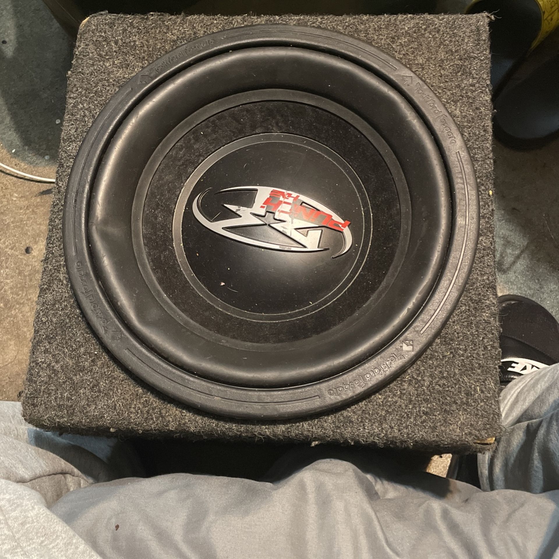 Rockford Fosgate Punch Hx2 - Rfd-2212 Subwoofer 12” Dual 4 Ohm