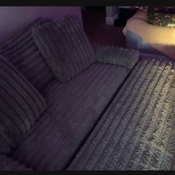 Couch the ornament is a compartment it opens, and you can put blankets over whatever you like inside