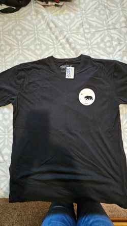 NWT Hustle Avenue Men's California Bear Graphic Tee T-Shirt 2XL Black