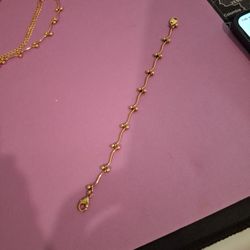 Gold Plated Bracelet