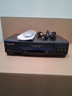 PANASONIC OMNIVISION 4 HEAD STEREO VCR VHS PLAYER RECORDER