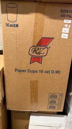 16oz DW Paper Cups