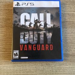 PS5 Call of duty vanguard 