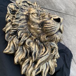 Lion Bust Wall Art 