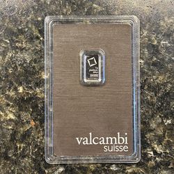 1 Gram Platinum Sealed Valcambi Suisse 