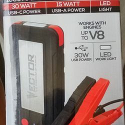 Vector 1600 Amp Lithium Jump Starter