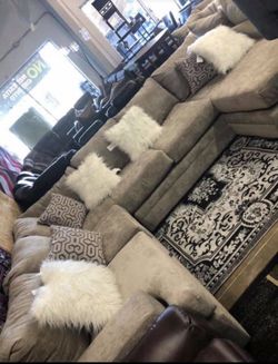 Furniture living room Sectional fabric