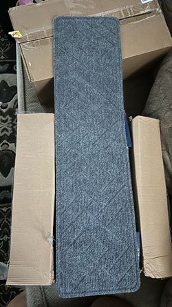Non slip carpet stairs treads