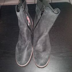 Blondo Size 11 Black Ankle High Boots