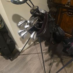 MEN'S COMPLETE GOLF SET WITH STAND BAG (12 CLUBS)