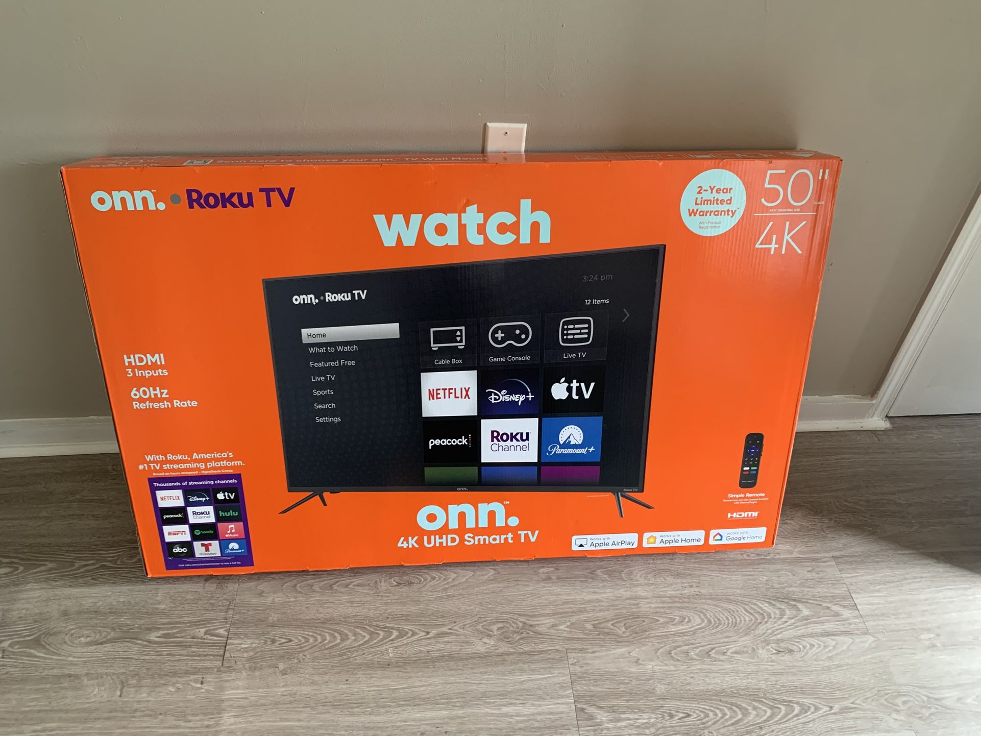 50”ONN Smart Tv