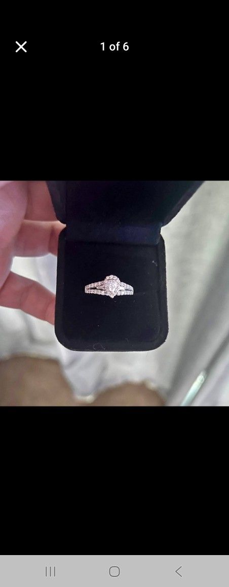 Pear Shaped Engagement Ring