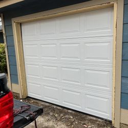 New Single Car Garage Door