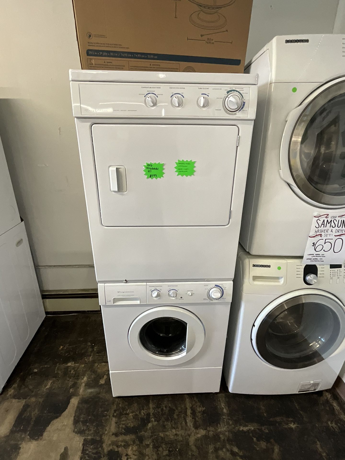 Frigidaire Washer And Dryer Set (Lacey)