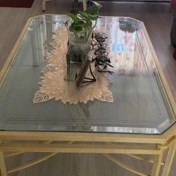 Vintage Glass Table
